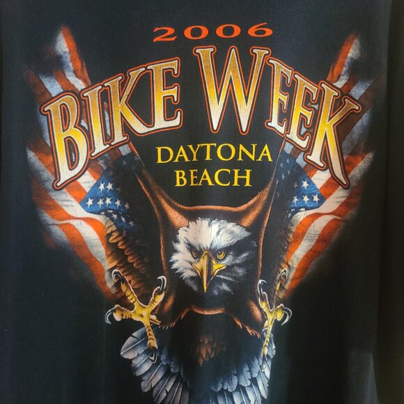 Bike Week 2006 Daytona Beach Men's Short Sleeve T-Shirt - Size 2XL - Picture 2 of 11
